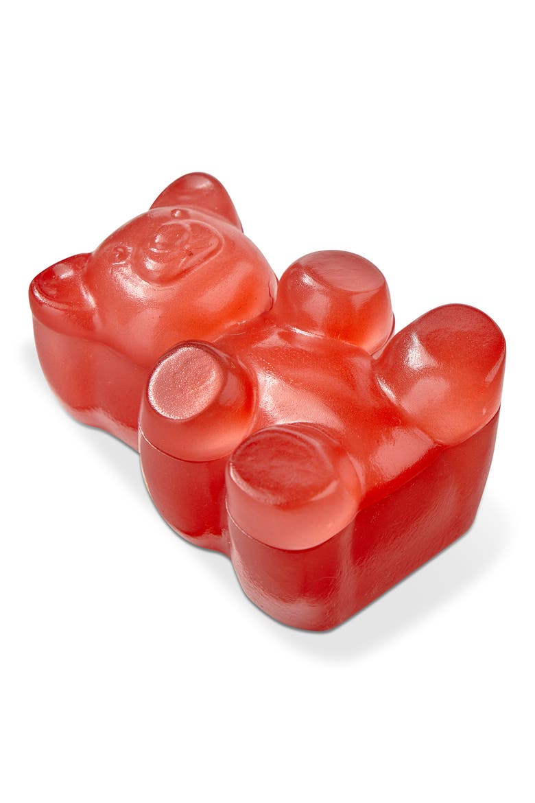 Gummy Bear Trinket Dish Raspberry Decorative Tray Red, Main, color, Red