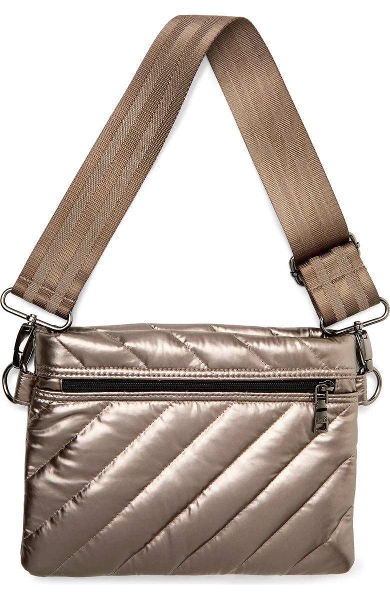 THINK ROYLN Diagonal Bum Bag 2.0, Alternate, color, Pearl Latte
