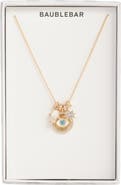BaubleBar High Vibrations Evil Eye Charm Necklace