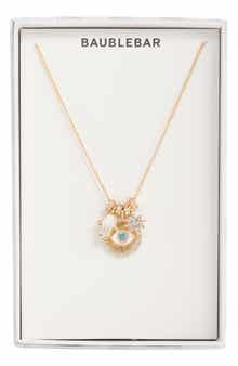 BaubleBar High Vibrations Evil Eye Charm Necklace