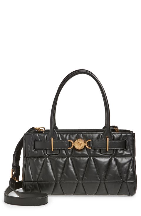 Medium Medusa '95 Quilted Leather Tote