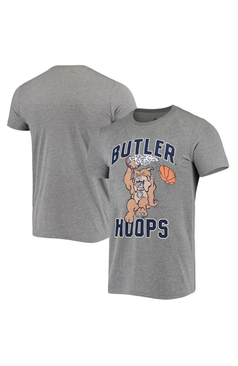 HOMEFIELD Men's Homefield Heather Gray Butler Bulldogs Vintage Dunking Bulldog T-Shirt, Alternate, color, 