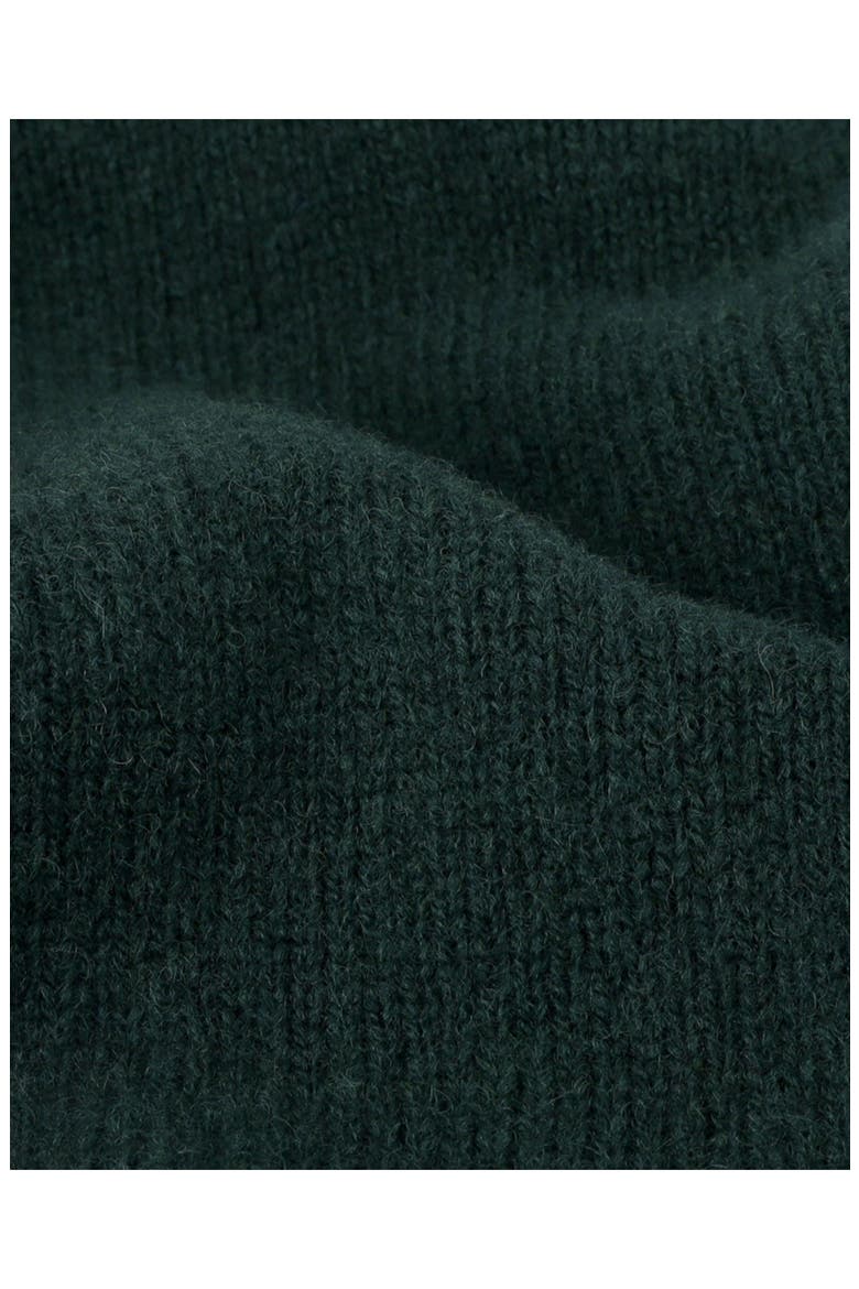 Shetland Turtleneck Sweater, Alternate, color, Forest Green