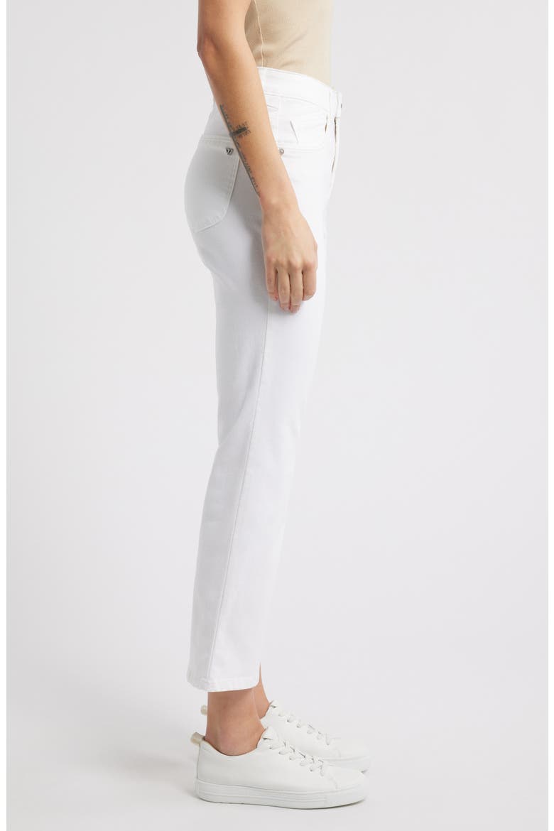 Bennett High Waist Ankle Barely Bootcut Jeans, Alternate, color, OPTIC WHITE