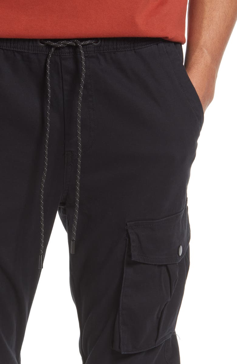 KUWALLA Stack Cotton Blend Cargo Joggers, Alternate, color, 