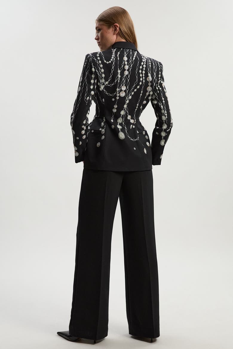 Archive Satin Kickflare Trouser, Alternate, color, Black