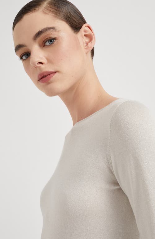 Brunello Cucinelli Pullover Cashmere In Milk