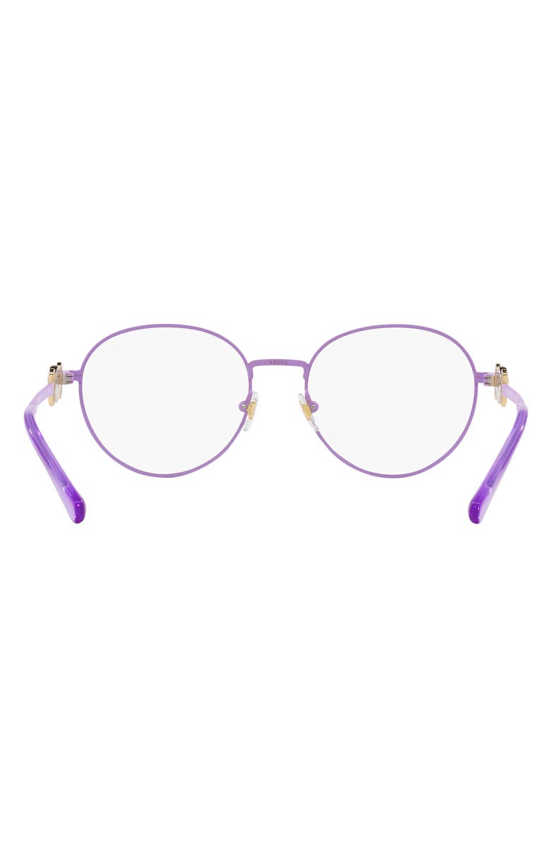 Versace 48mm Phantos Optical Glasses, Alternate, color, Violet