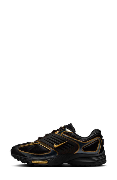 Nike Air Pegasus Wave Sneaker In Black/gold/anthracite