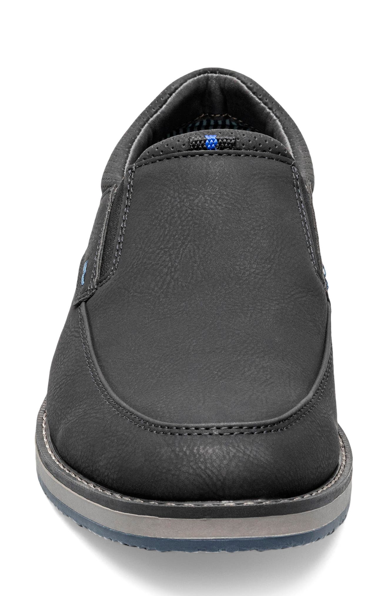 NUNN BUSH Hyde II Moc Toe Loafer - Wide Width Available, Alternate, color, Black