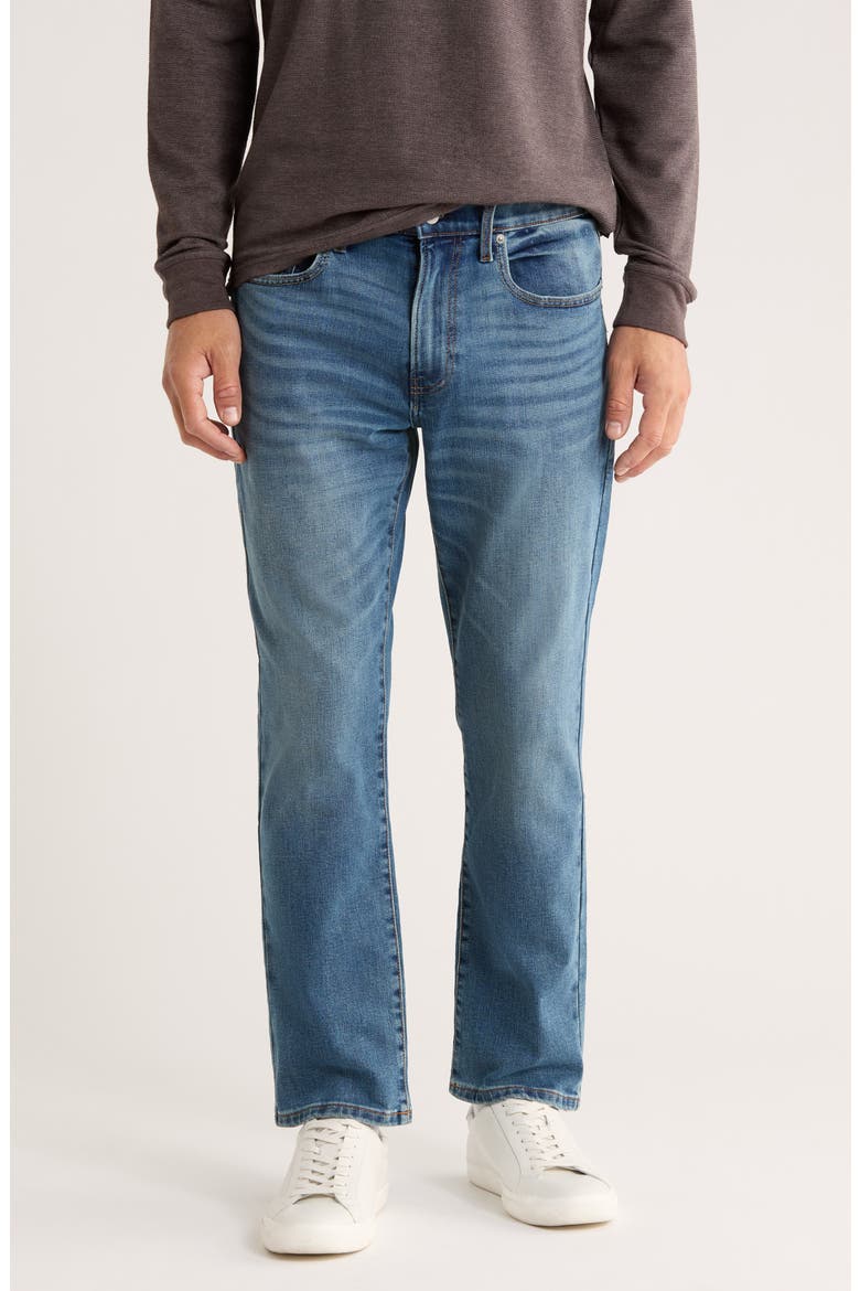 223 Straight Leg Jeans, Main, color, COASTLINE