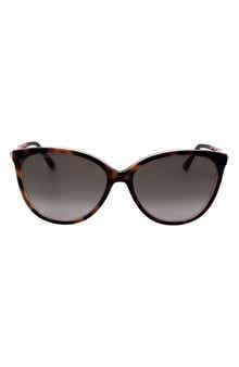 58mm Cat Eye Sunglasses