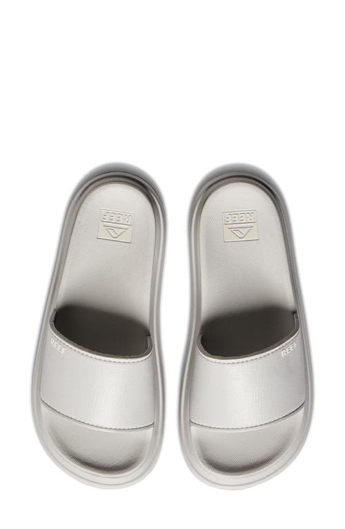Reef Bondi Bay Platform Slide Sandal In Fog