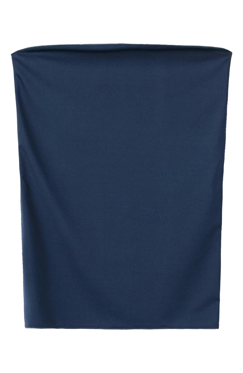 MANGO Stretch Tube Top, Alternate, color, Blue