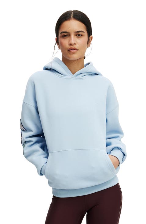 Women's Active Plush Premium Graphic Hoodie