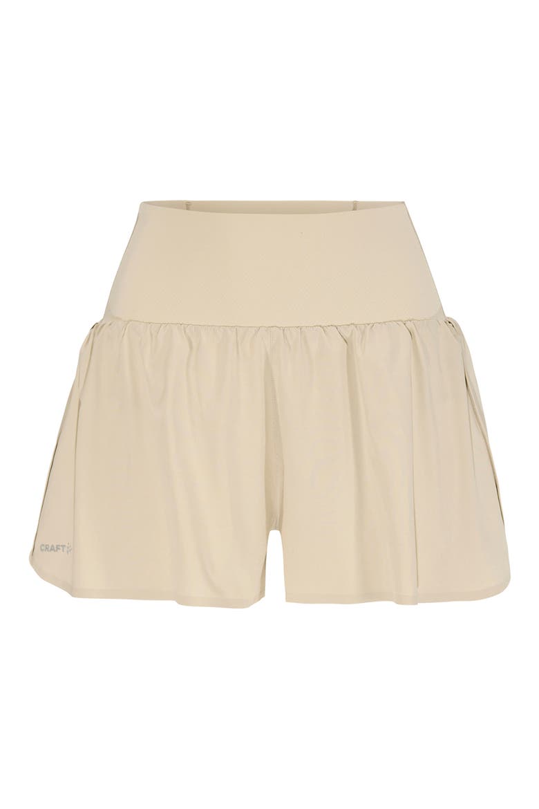 Hypervent Pleated Wide Shorts, Main, color, PLASTER