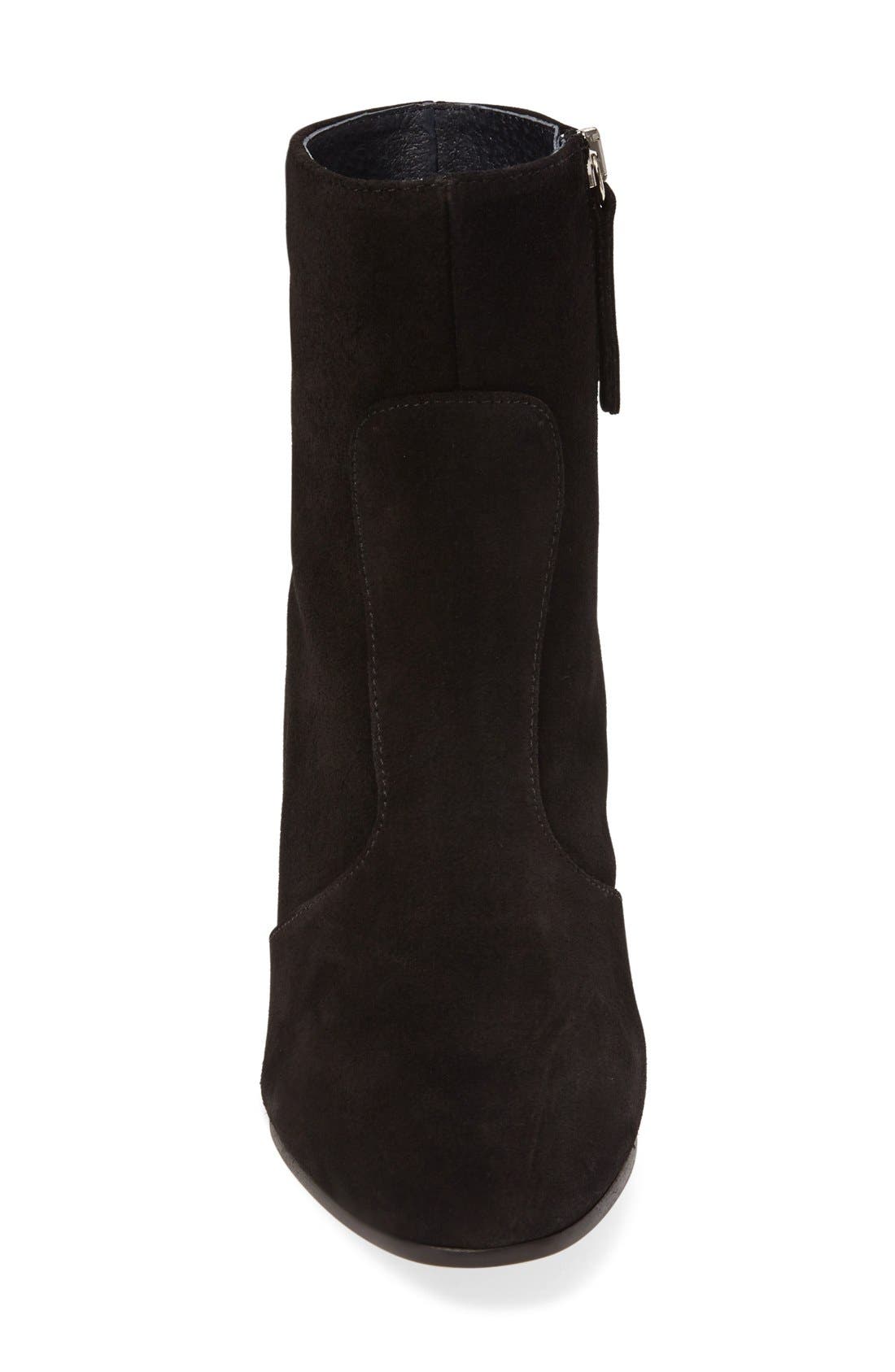 Topshop 'Mustard' Western Boot, Alternate, color, 