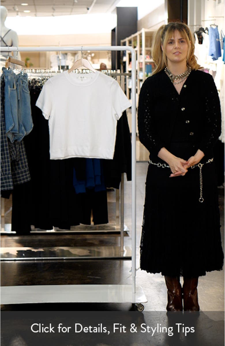 The Boxy Crop T-Shirt, sales video thumbnail