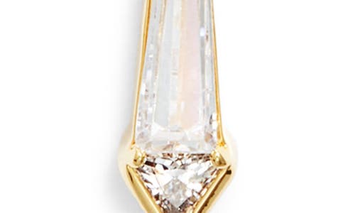 Nordstrom Cubic Zirconia Y-necklace In Gold