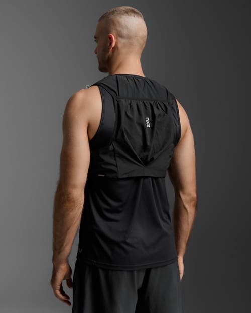 2xu Run Hydration Vest In Black