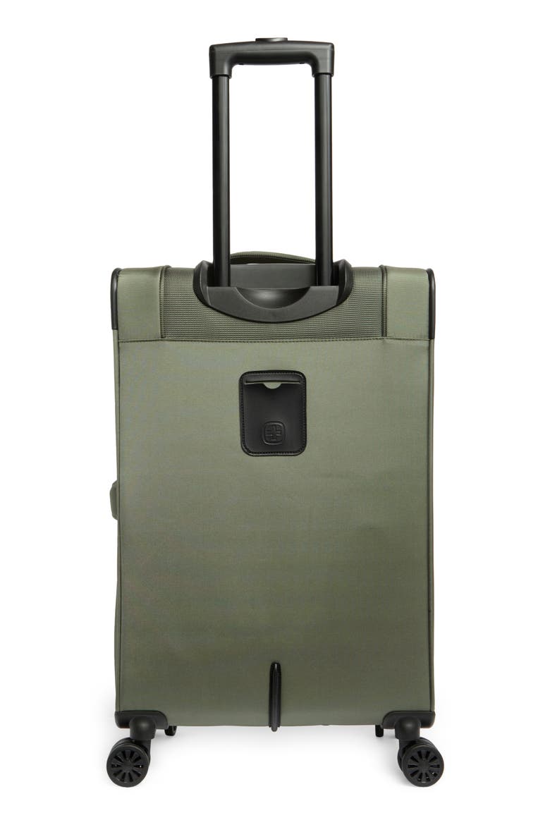 SW3460 24-Inch Softside Spinner Luggage, Alternate, color, OLIVE GREEN