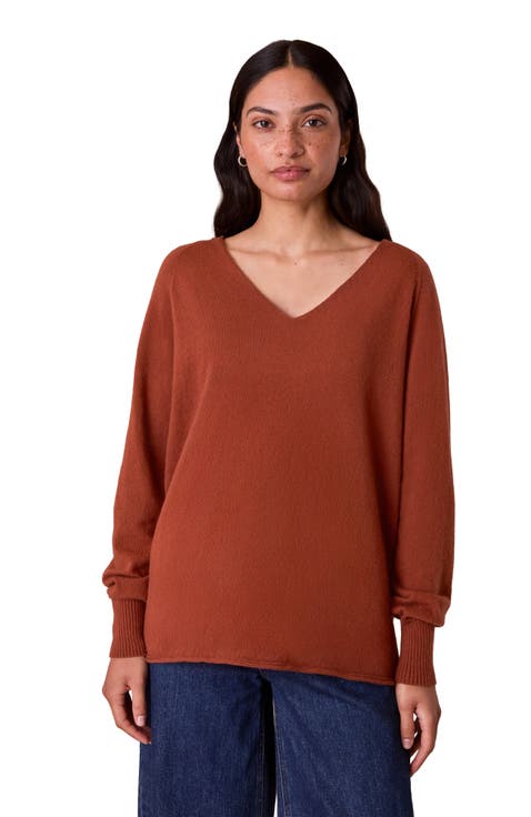 British Geelong Relaxed V-Neck Sweater
