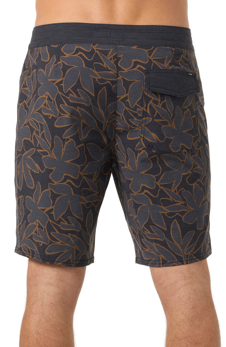 O'Neill OG Print Board Shorts, Alternate, color, Graphite