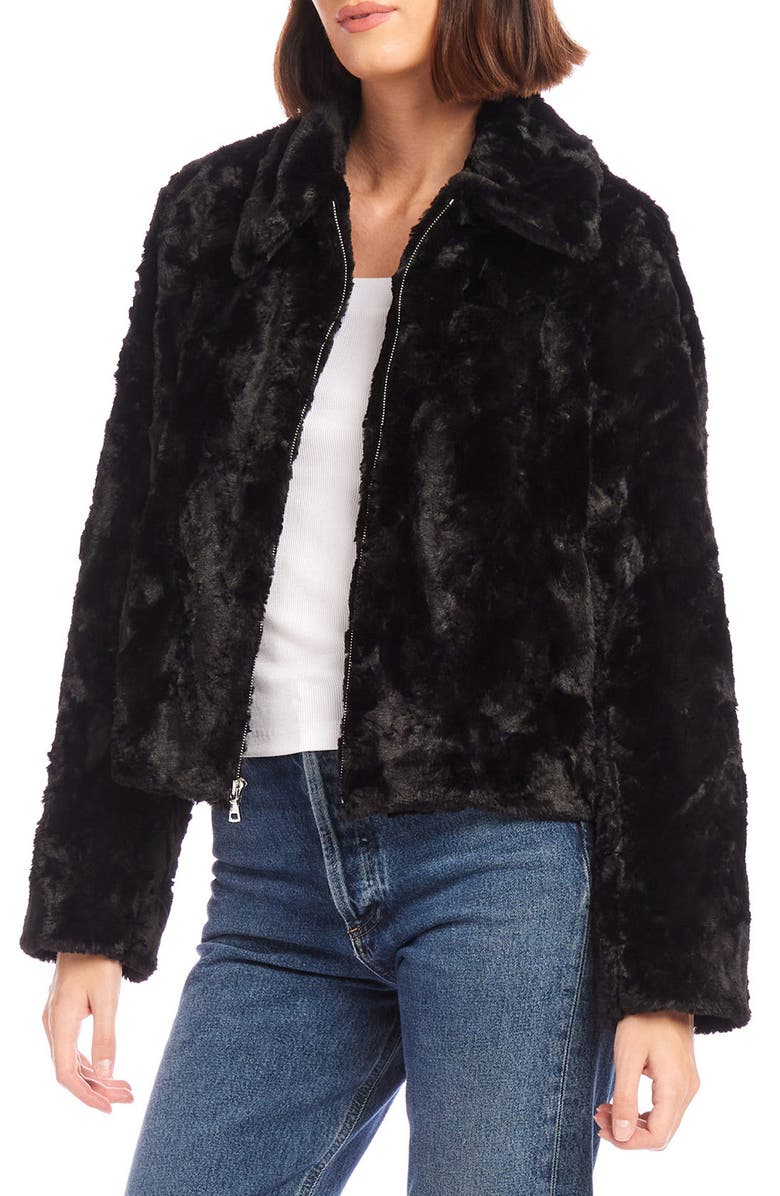 FIFTEEN TWENTY Kylie Faux Fur Jacket, Alternate, color,