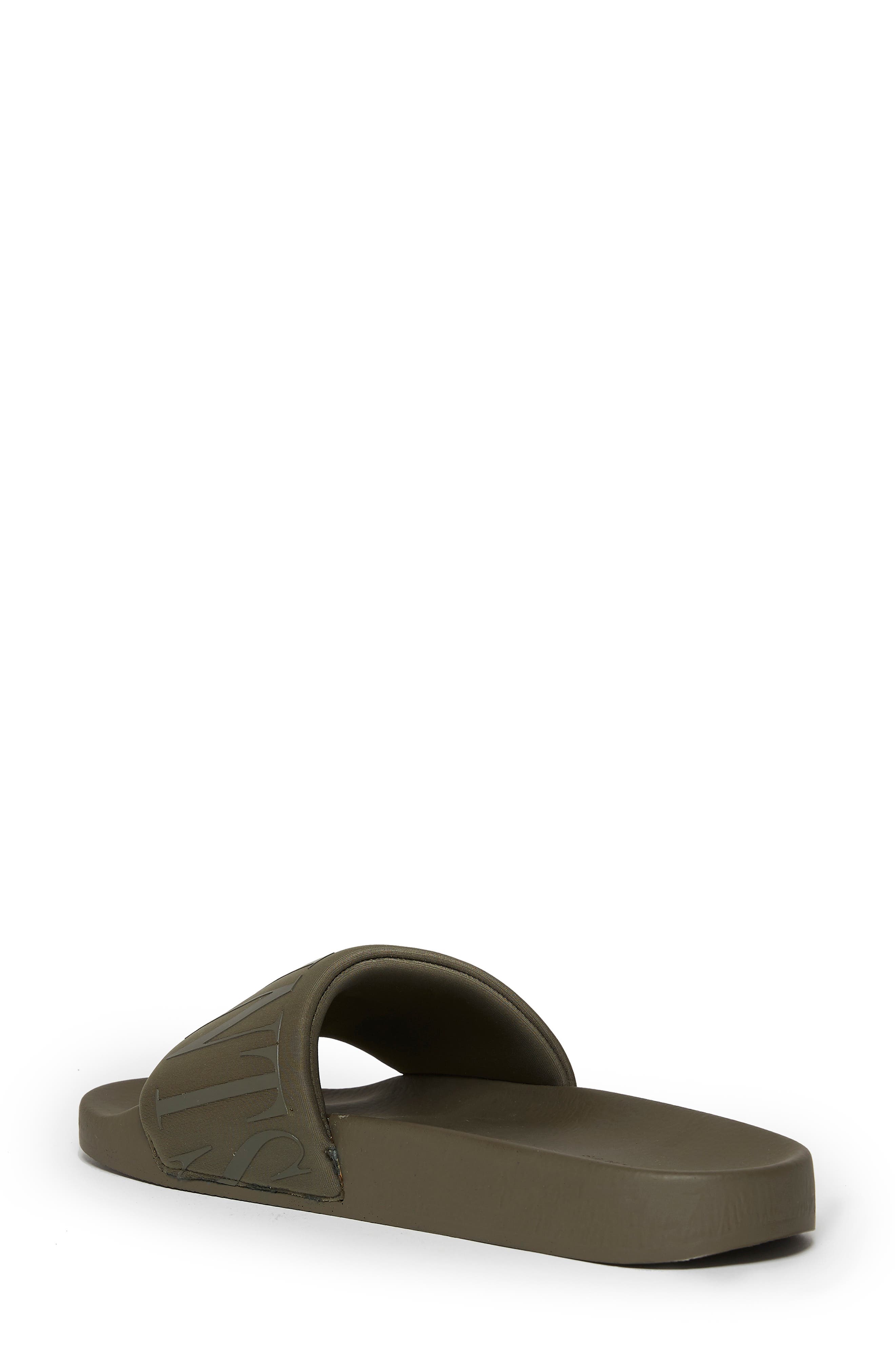 Signet Transfer Slide Sandal, Alternate, color, KHAKI