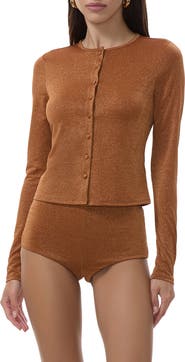 AFRM Linda Metallic Cardigan