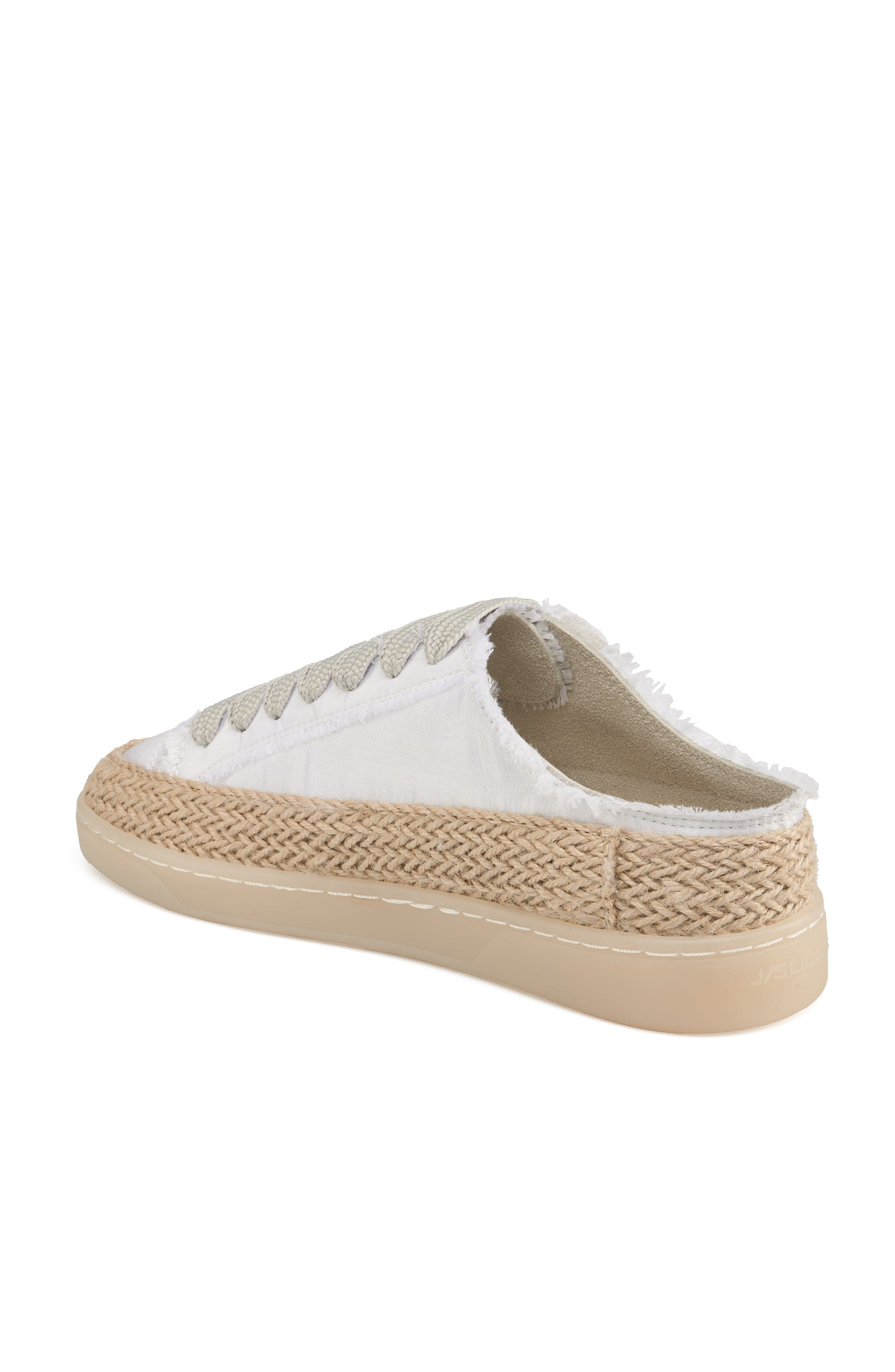 Henlen Satin Mule Sneaker, Alternate, color, White