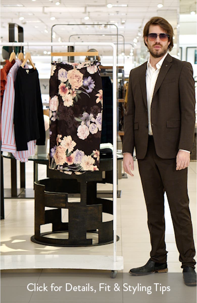 Celia Floral Pencil Skirt, sales video thumbnail