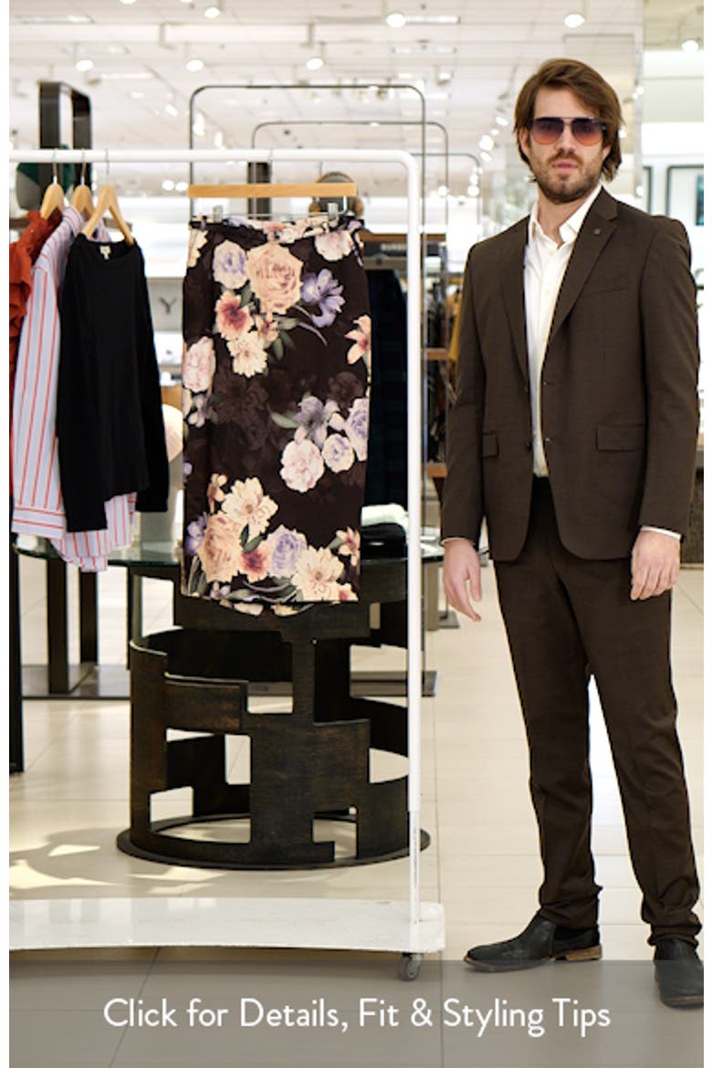 Celia Floral Pencil Skirt video