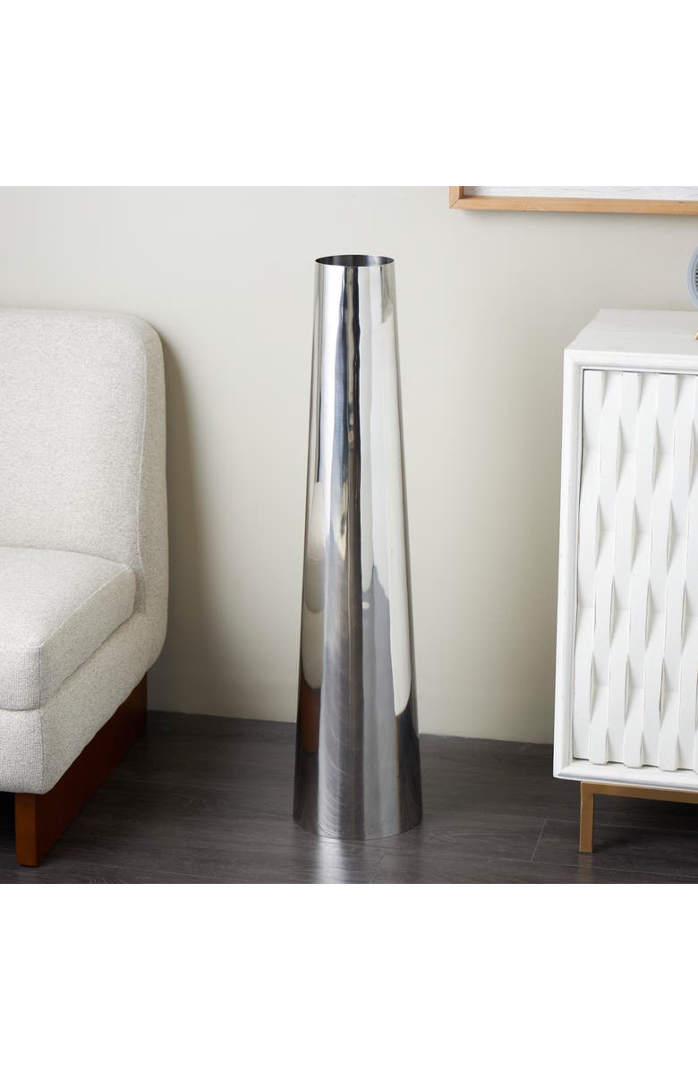 VIVIAN LUNE HOME Stainless Steel Vase, Alternate, color,