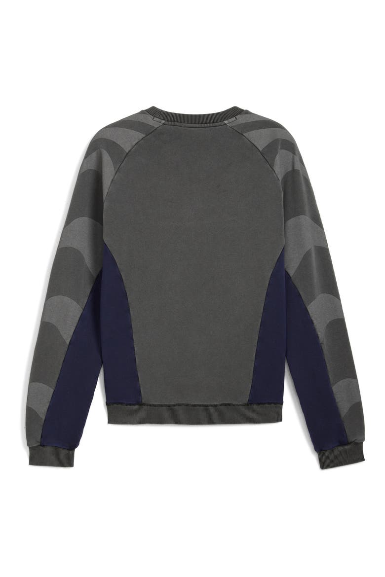 x KidSuper MCFC Embroidered Cotton Graphic Sweatshirt, Alternate, color, PUMA BLACK
