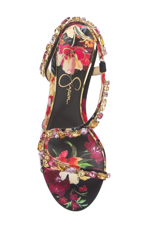 Jessica Simpson Jaycin Sandal In Black Combo
