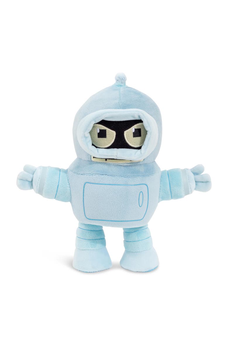 Toynk Futurama Angry Bender 8-Inch Chibi Collector Plush Toy, Main, color, Gray