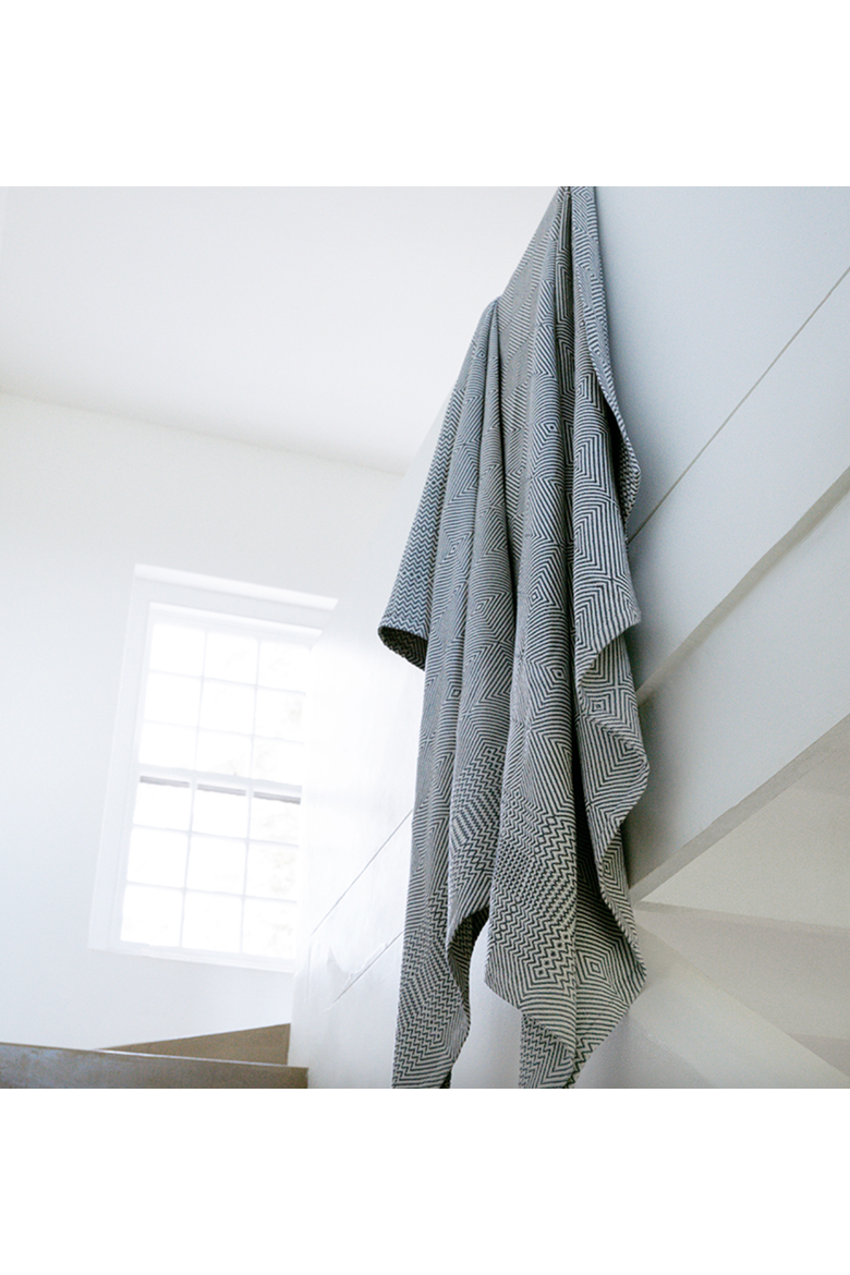 Cotton Whalebone Throw, Alternate, color, Graphite