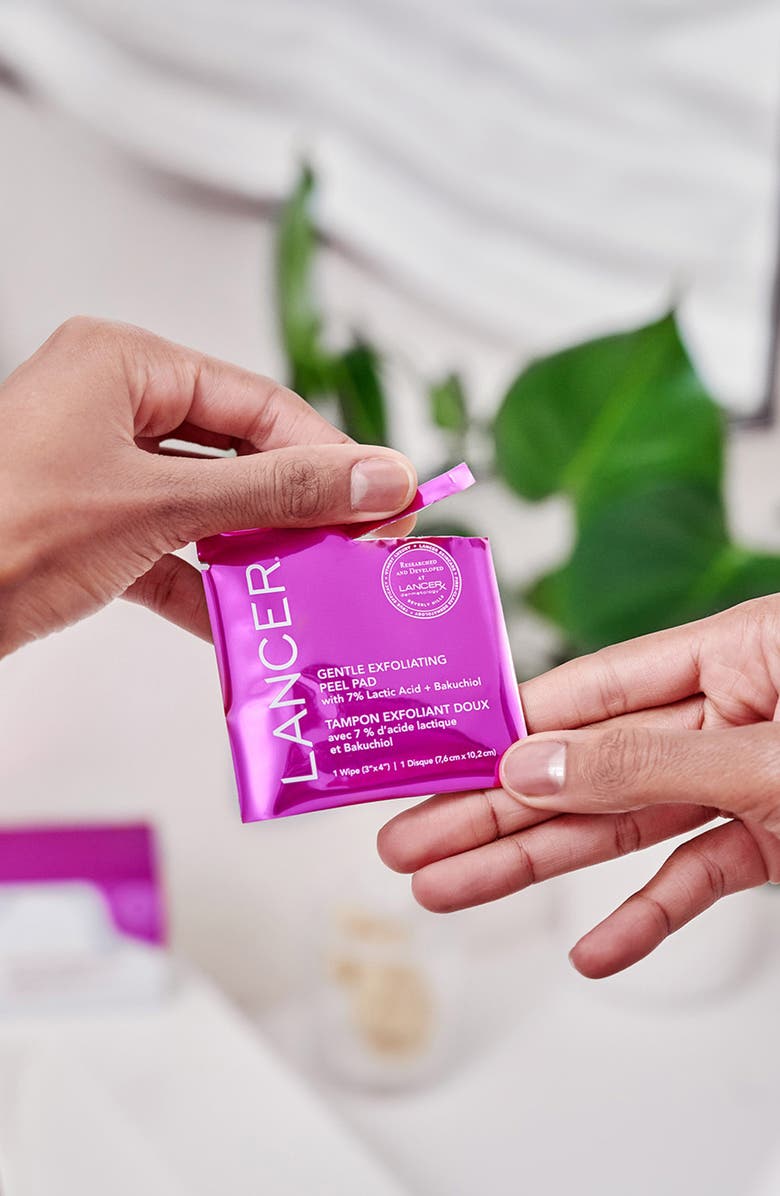 LANCER Skincare Gentle Exfoliating Peel Pads, Alternate, color, 