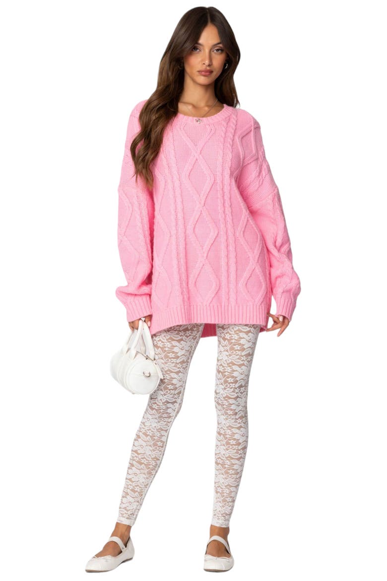 Sheer Lace Leggings, Alternate, color, WHITE
