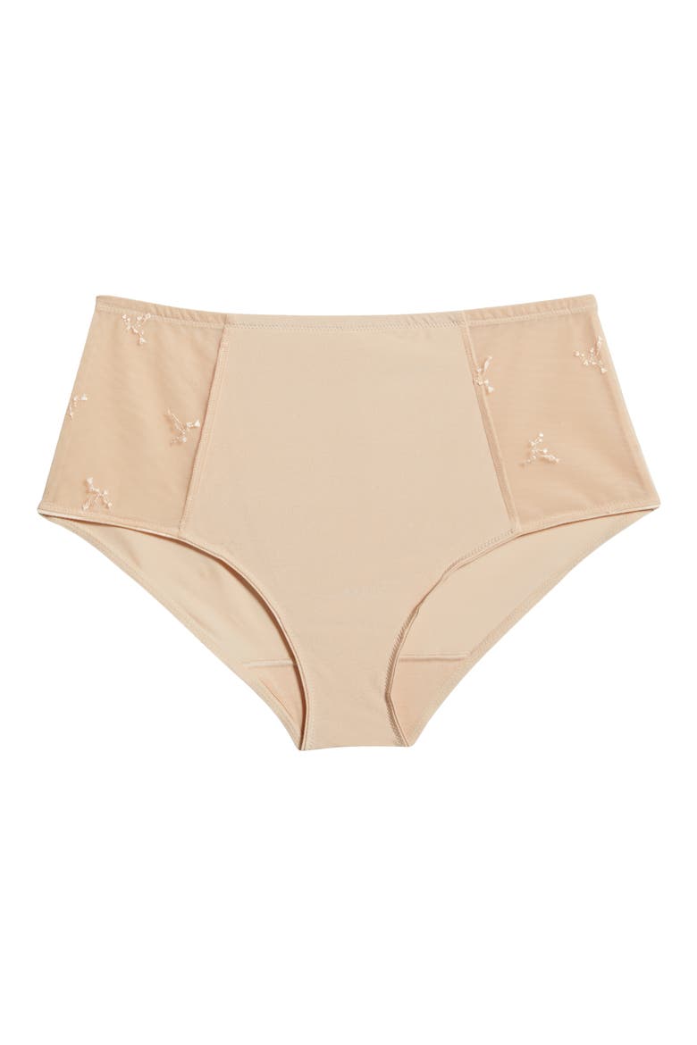 Every Curve High Waist Briefs, Alternate, color, BEIGE BLUSH-1N