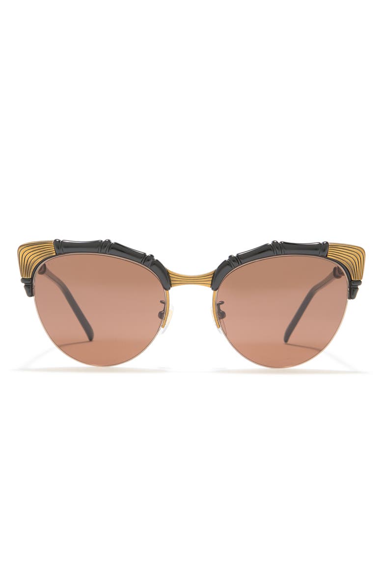 Gucci 56mm Cat Eye Sunglasses, Main, color, 
