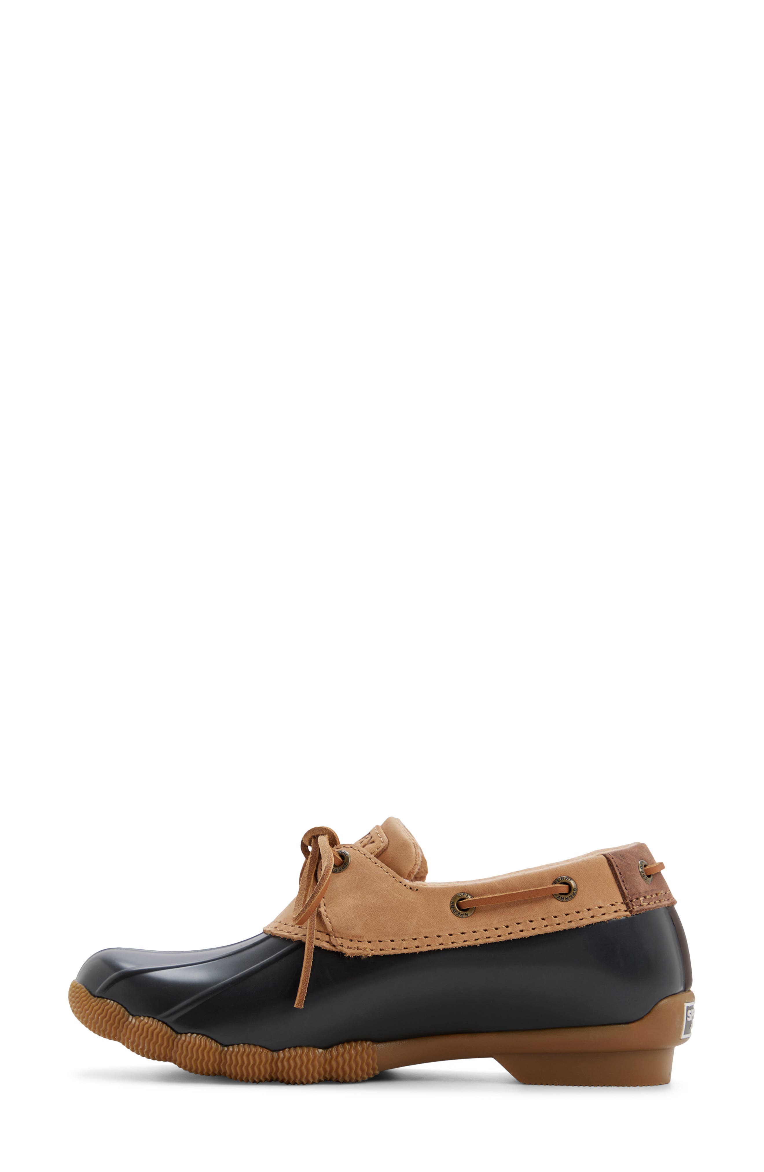 Saltwater Waterproof Duck Shoe, Alternate, color, LIGHT BROWN