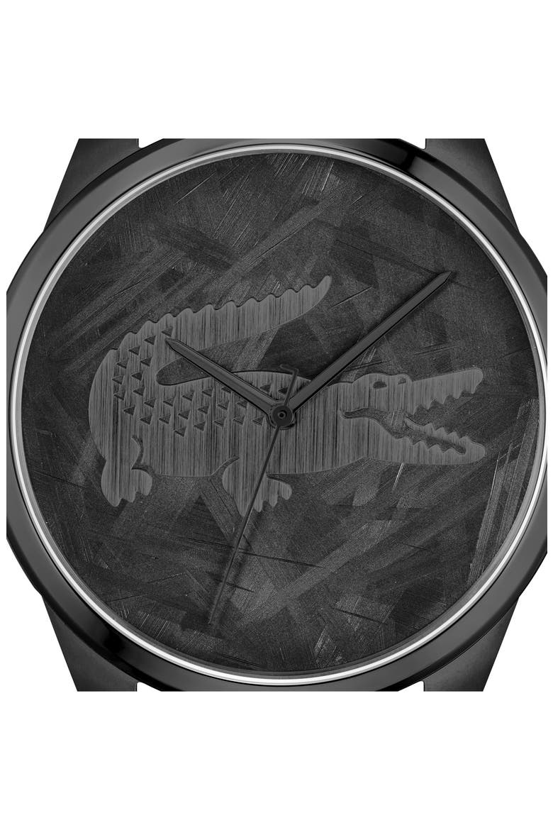 Le Croc Bracelet Watch, 43mm, Alternate, color, BLACK