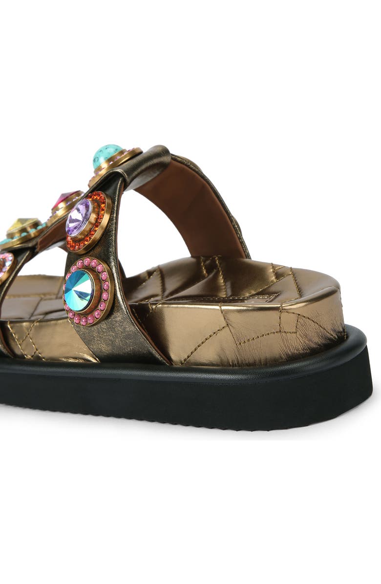 Kurt Geiger London Orson Crystal Embellished Sandal, Alternate, color,