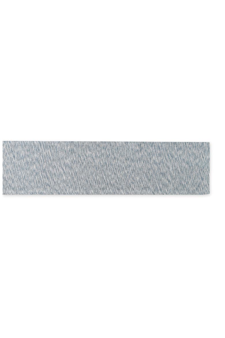 Stellar Blue Space Dyed Cotton Table Runner, Main, color, BLUE