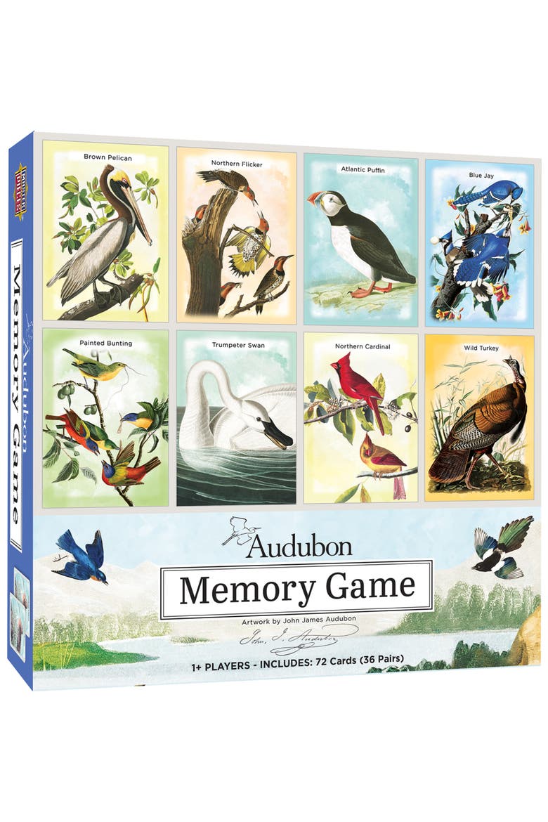 Audubon Memory Game, Main, color, Multicolor