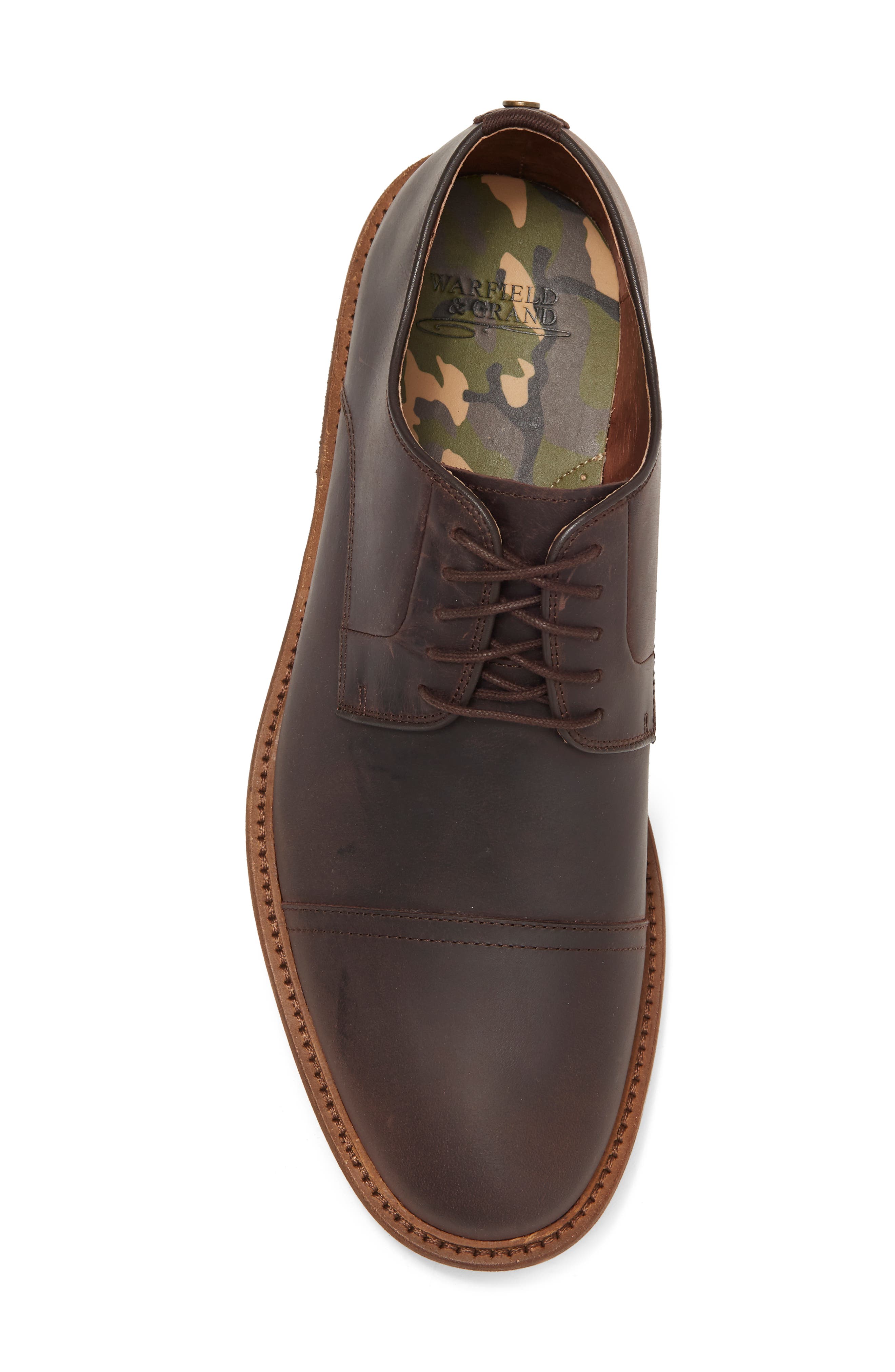 Warfield & Grand Morgan Cap Toe Derby, Alternate, color, 