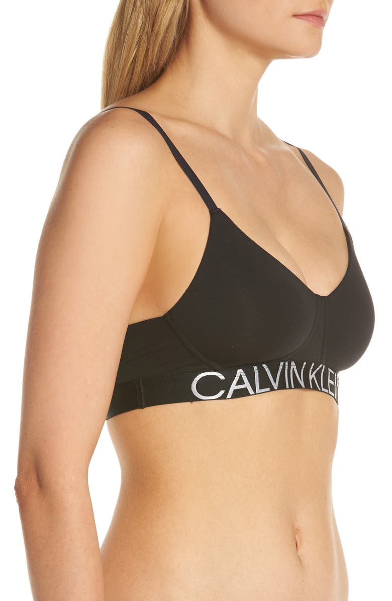 Calvin Klein Statement 1981 Convertible Soft Cup Bralette, Alternate, color, 