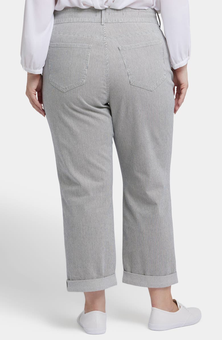 NYDJ Bailey High Waist Crop Relaxed Straight Leg Jeans, Alternate, color, 